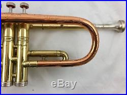 1958 Conn Director Trumpet Coprion bell good cond. With case Made in the USA