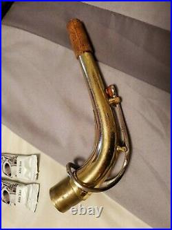 1960'S EVETTE ALTO SAXOPHONE MADE IN ITALY 23408 With SELMER CASE