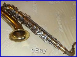 1963 Buescher 400 Tenor Saxophone, Snap Pads, Norton Springs, Plays Great