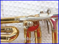 1963 Reynolds Professional F Attachment Tenor / Bass Trombone In Original Case