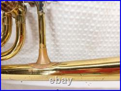 1963 Reynolds Professional F Attachment Tenor / Bass Trombone In Original Case