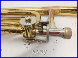 1963 Reynolds Professional F Attachment Tenor / Bass Trombone In Original Case