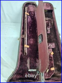1963 Reynolds Professional F Attachment Tenor / Bass Trombone In Original Case
