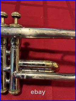 1965/6 HN White King Tempo Trumpet For Play Or Restoration
