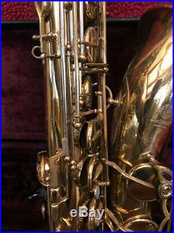 1968 Selmer Mark VI Tenor Saxophone S/N 153093 with Case