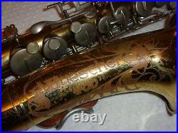 1969 Buescher 400 Alto Saxophone, Norton Springs, Snap Pads, Plays Great