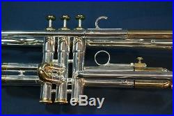 1970s Martin Committee Model T3460 Trumpet, Silver Plate & Gold Trim withCase, Mpc