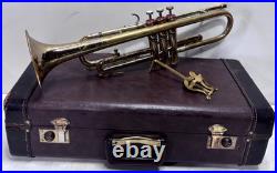 1975 Olds Ambassador Trumpet Serial 936478 Fullerton CA Brass w Case 1975 Olds Ambassador Trumpet Serial 936478 Fullerton CA Brass w Case