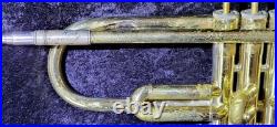 1977 Bach TR300 Trumpet/Case/Mouthpiece Well Maintained Needs Servicing