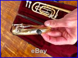 1978 Vincent Bach Stradivarius 42 Professional Trombone withF Trigger Attachment