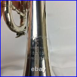 1983 LA Benge B-flat Trumpet Model 3X Silver Finish Clean + Gig bag + Mouthpiece
