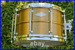 1 of only 25 Made! 2013 CRAVIOTTO AK Masters Brass SPL 14X8 SNARE DRUM! #D450