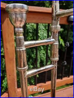 (2) Bach New York Model 6 Trombones
