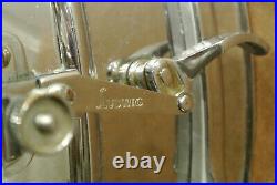 60's LUDWIG 14 CHROME / BRASS SUPER SENSITIVE SNARE DRUM for YOUR DRUM SET! #K9