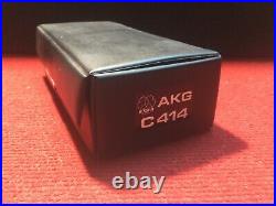 AKG 414 Microphone vintage original CK12 BRASS capsule rare