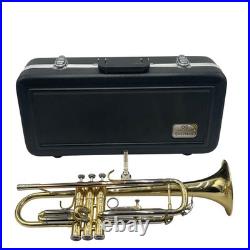ANDREAS EASTMAN ETR420 Student Bb Trumpet Clear Lacquered Case Mouthpiece