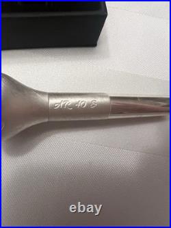 AR Resonance Silver Plate Two-Piece Trumpet Mouthpiece ME 40 Top 40 S Bottom