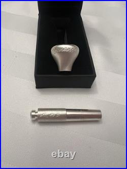 AR Resonance Silver Plate Two-Piece Trumpet Mouthpiece ME 40 Top 40 S Bottom