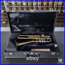 AUTOGRAPHED Holton ST303 FIREBIRD trumpet, case, mouthpiece GAMONBRASS