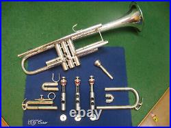 Amati ATR203 Silver Trumpet Refurbished Original Case and 7C Mouthpiece
