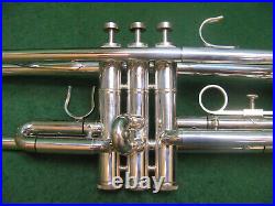 Amati ATR203 Silver Trumpet Refurbished Original Case and 7C Mouthpiece