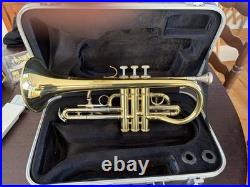 Andreas Eastman 422 Cornet With Case And Neil Sanders Contour 1.75 Mouthpiece