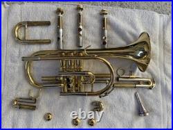 Andreas Eastman 422 Cornet With Case And Neil Sanders Contour 1.75 Mouthpiece