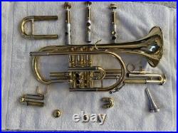 Andreas Eastman 422 Cornet With Case And Neil Sanders Contour 1.75 Mouthpiece