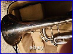 Andreas Eastman ETR522G Silver Advanced Bb Trumpet With Case And Stand NICE