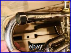 Andreas Eastman ETR522G Silver Advanced Bb Trumpet With Case And Stand NICE