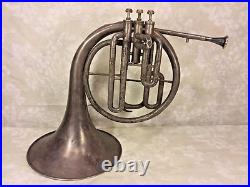Ant Mellophone Horn Windsor Model Elkhart IN 3 Valves Conn Mouthpiece No Case