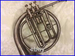 Ant Mellophone Horn Windsor Model Elkhart IN 3 Valves Conn Mouthpiece No Case