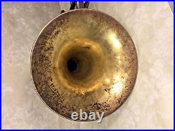 Ant Mellophone Horn Windsor Model Elkhart IN 3 Valves Conn Mouthpiece No Case