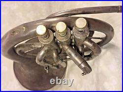 Ant Mellophone Horn Windsor Model Elkhart IN 3 Valves Conn Mouthpiece No Case