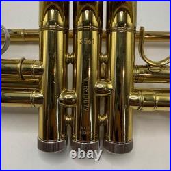 Antigua 103 Bb Brass Trumpet Gold Lacquer Student Band Horn Serial NTR10079