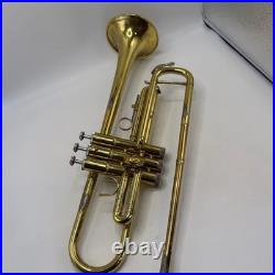 Antigua 103 Bb Brass Trumpet Gold Lacquer Student Band Horn Serial NTR10079