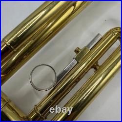 Antigua 103 Bb Brass Trumpet Gold Lacquer Student Band Horn Serial NTR10079