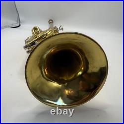 Antigua 103 Bb Brass Trumpet Gold Lacquer Student Band Horn Serial NTR10079