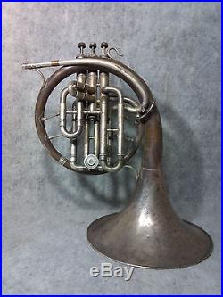 Antique 1905-10 KING 1153 H. N. White Silver Band & Orchestra Horn Pre WWII Ohio