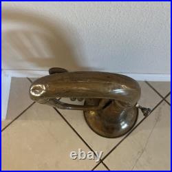 Antique French Brass Eb Alto Horn (Baritone) E. Couesnon Quillard -Lafayette