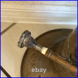 Antique French Brass Eb Alto Horn (Baritone) E. Couesnon Quillard -Lafayette