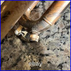 Antique French Brass Eb Alto Horn (Baritone) E. Couesnon Quillard -Lafayette