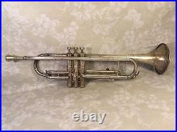 Antique M J Kalashen Trumpet with Case & Same Maker Mouthpiece