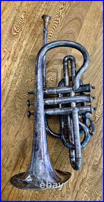 Antique Marceau & Co. Paris Trumpet Parts/Restore
