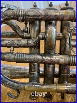 Antique Marceau & Co. Paris Trumpet Parts/Restore