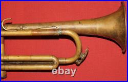 Antique Markis Brass Trumpet