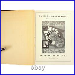 Antique Musical Instruments 1935 Catalog Prices Violins Brass NYC Metropolitan