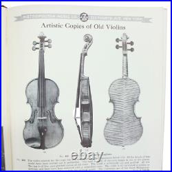 Antique Musical Instruments 1935 Catalog Prices Violins Brass NYC Metropolitan