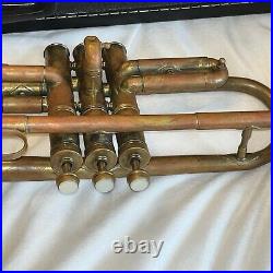 Antique Thompson and ODell Brass Trumpet