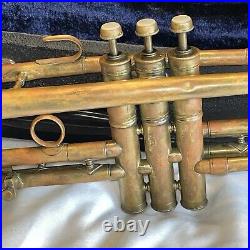 Antique Thompson and ODell Brass Trumpet